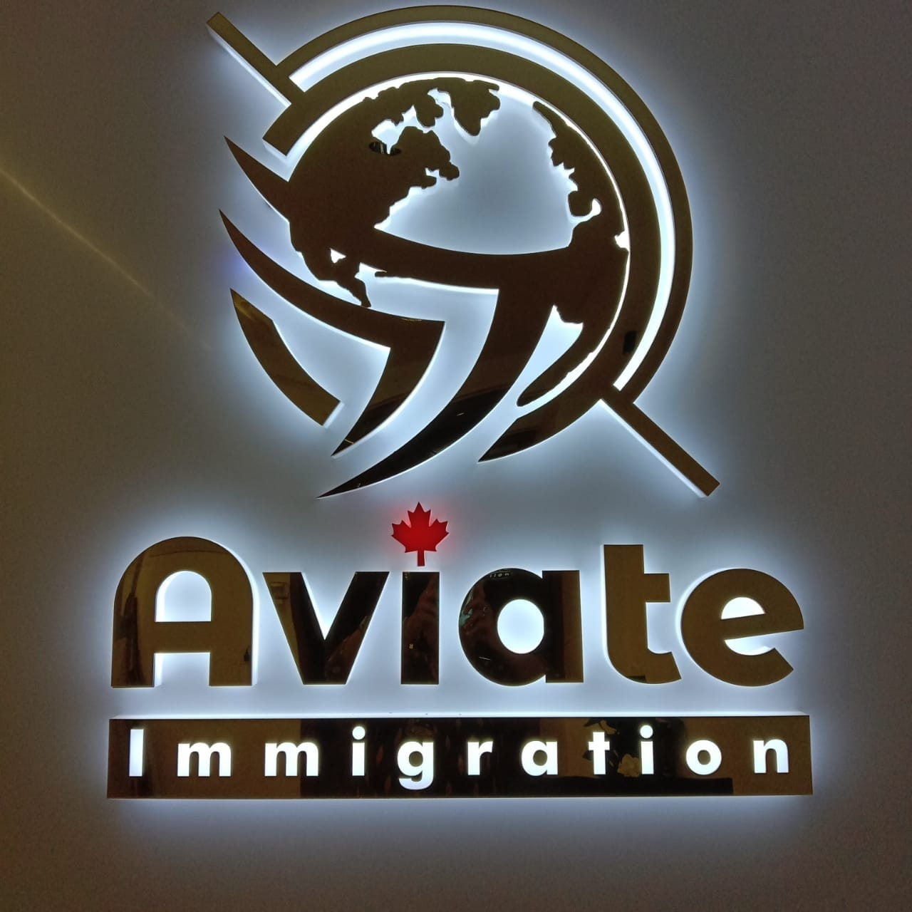 Aviate Immigration Logo