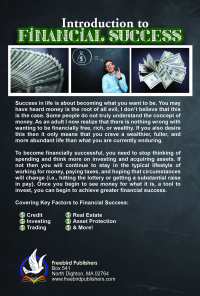 Introduction to Financial Success back cover