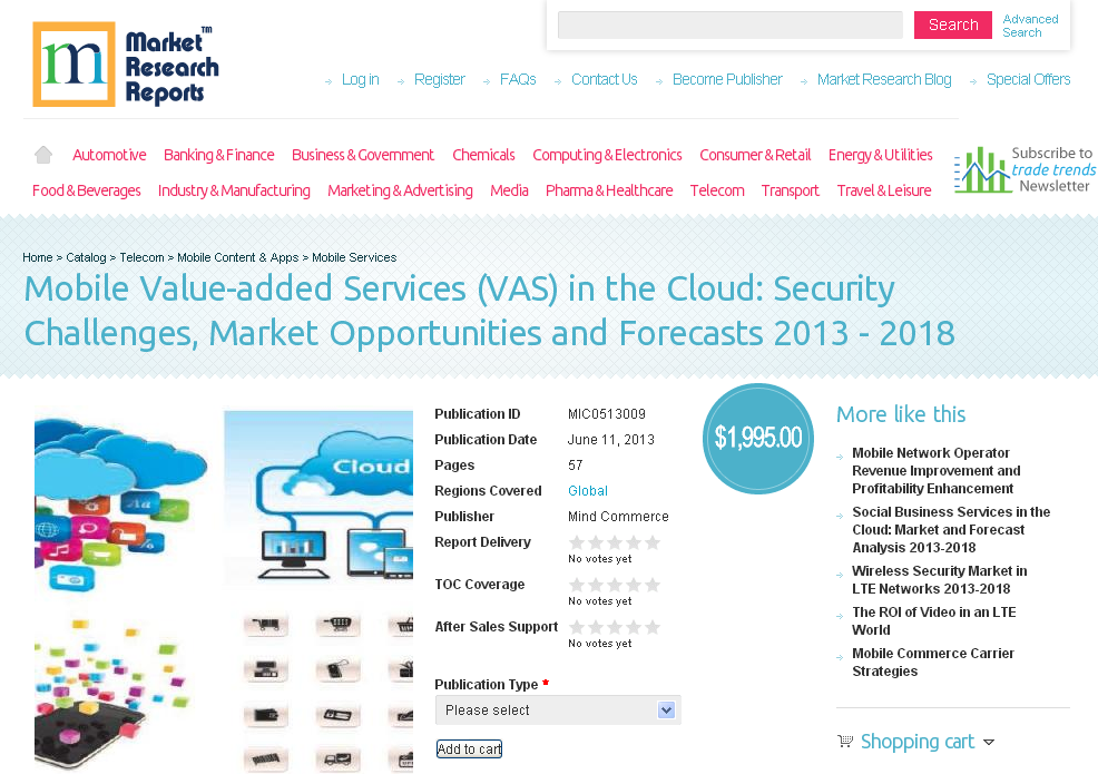 Mobile Value-added Services (VAS) in the Cloud'