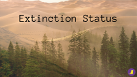 Extinction Status