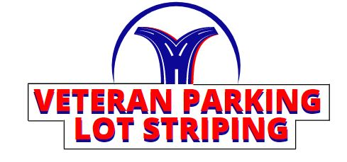 Veteran Parking Lot Striping'