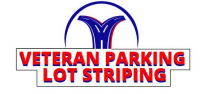 Veteran Parking Lot Striping Logo