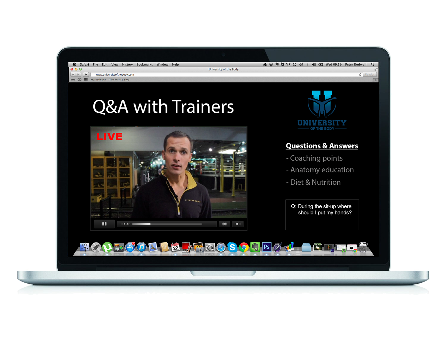 Video Personal Training Revolution'