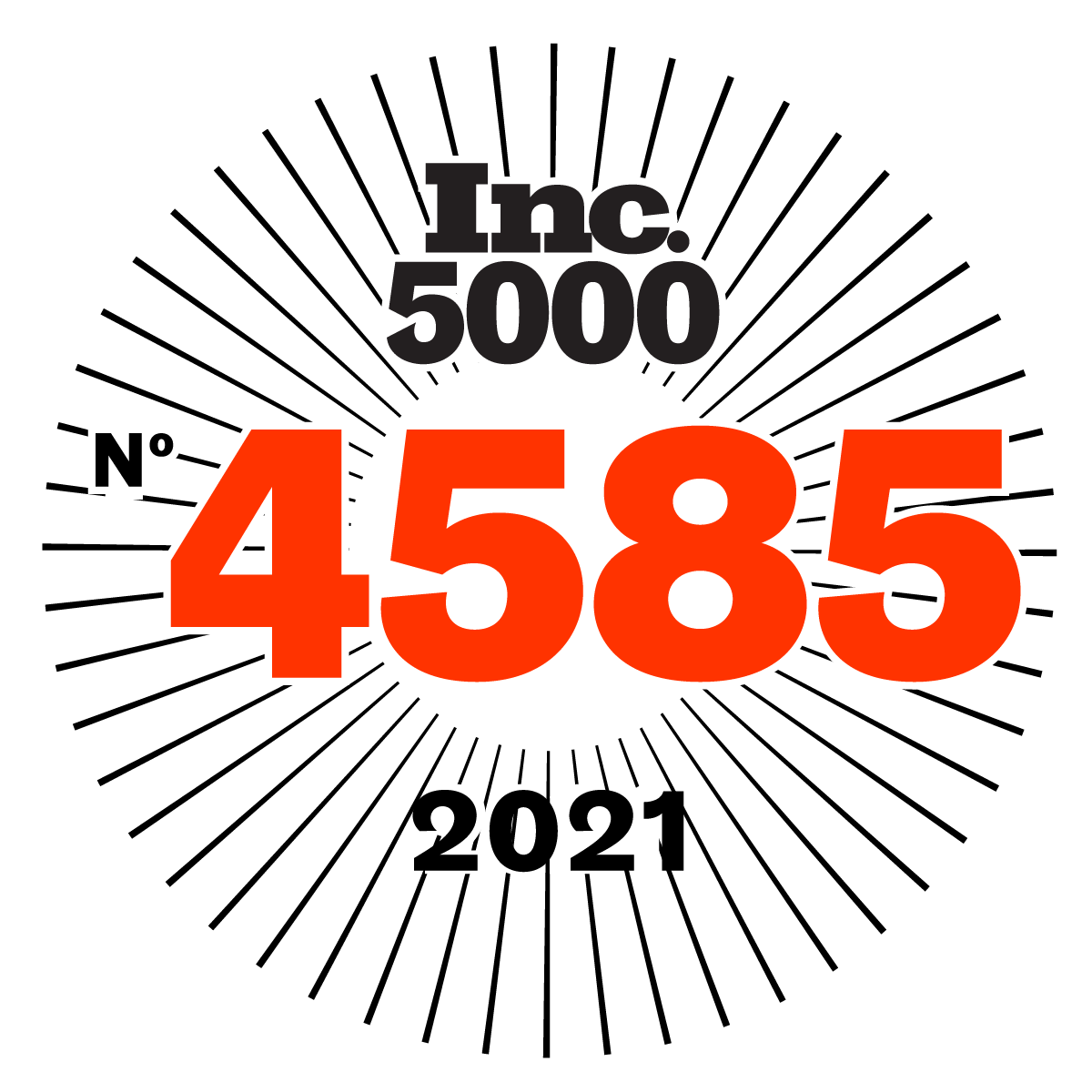 VoiceNation Inc. 5000 Rank 2021'