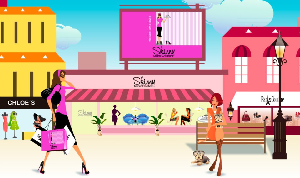 Company Logo For Skinny Kosher Creations'