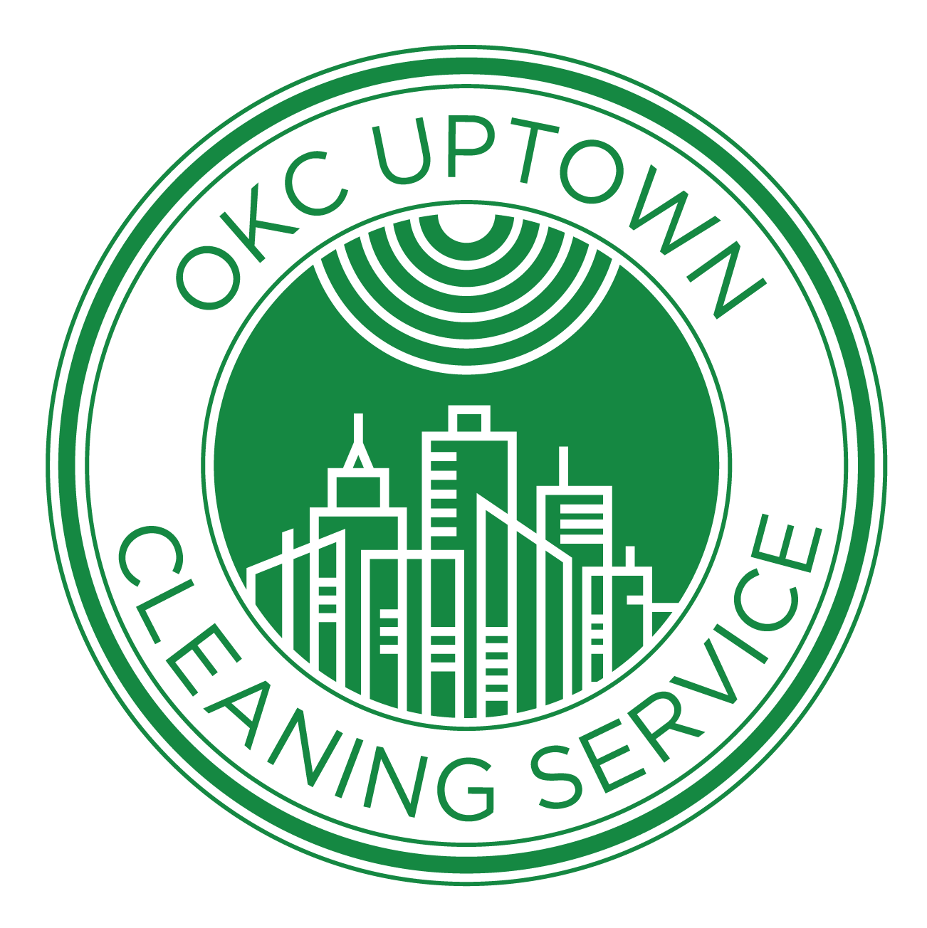 OKC Uptown Cleaning Services Logo