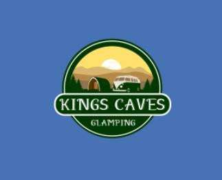 Company Logo For Kings Caves Glamping'