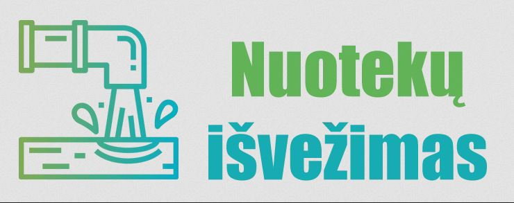 Kanalizacijos valymas. Nuoteku valymas. Nuoteku isvezimas Vilnius