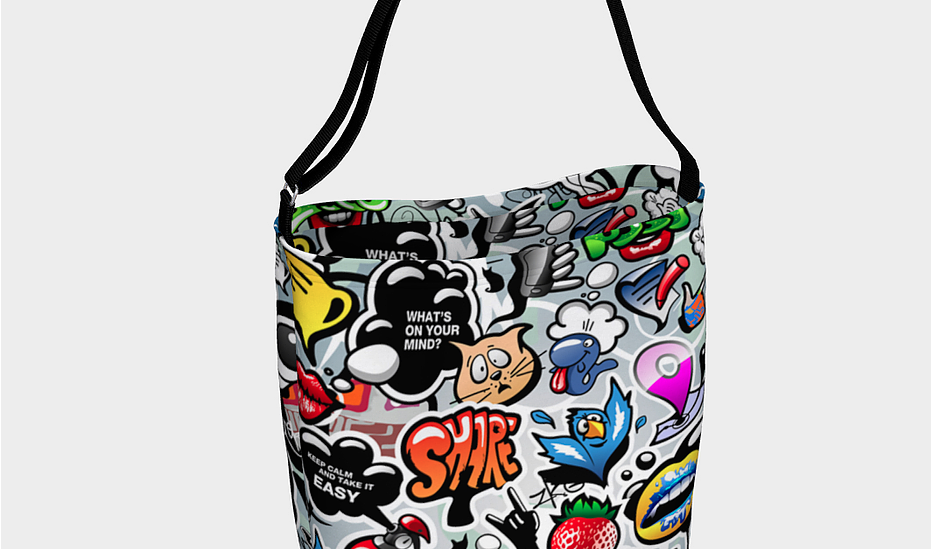 custom canvas tote bag