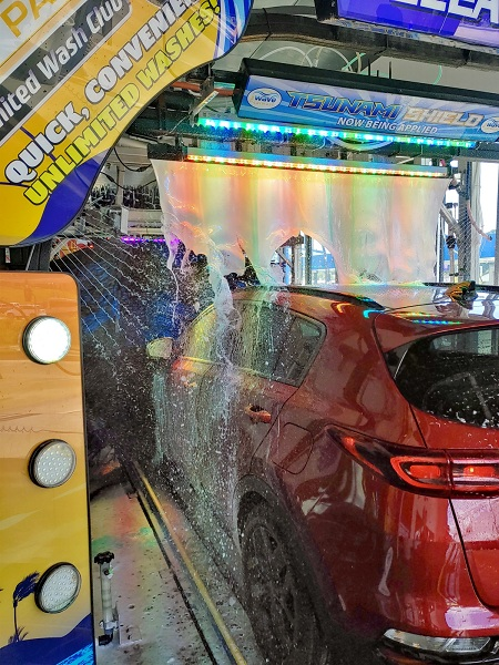 Company Logo For The Wave Car Wash'