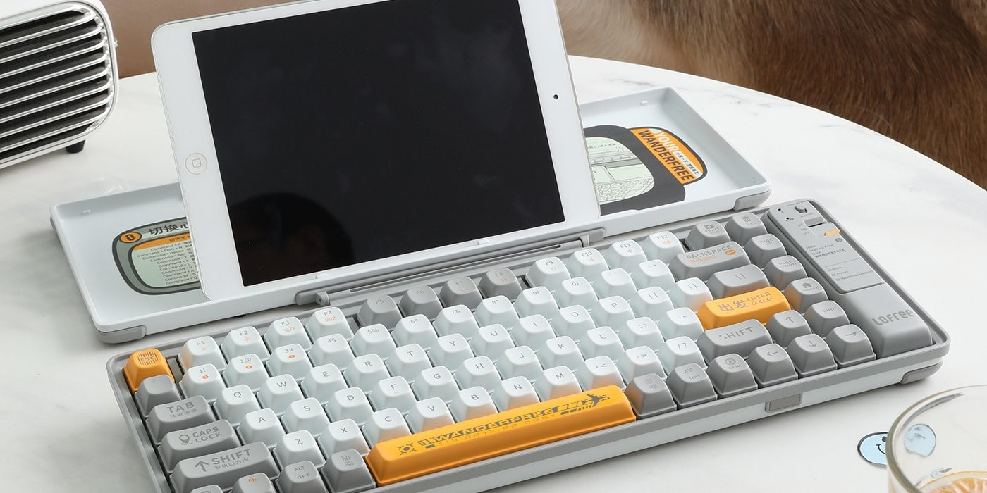 Lofree Wanderfree Keyboard: A Wonderful Companion in the Jou'