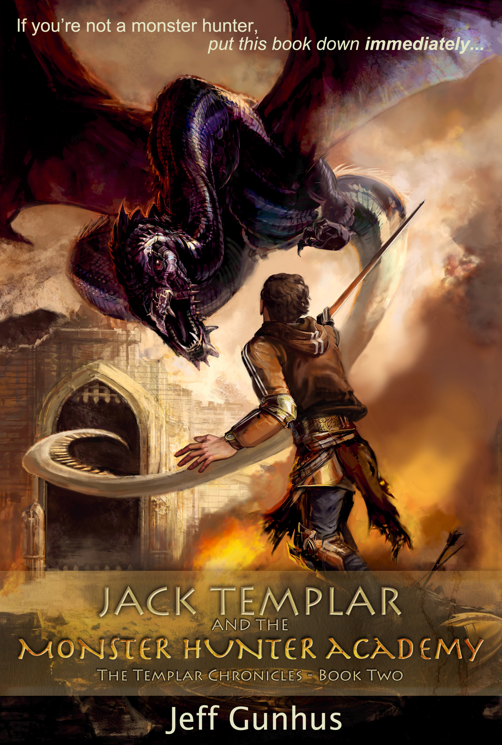 Fantasy Novel Jack Templar Monster Hunter