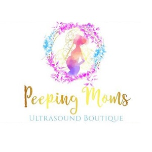 Company Logo For Peeping Moms Ultrasound Boutique'