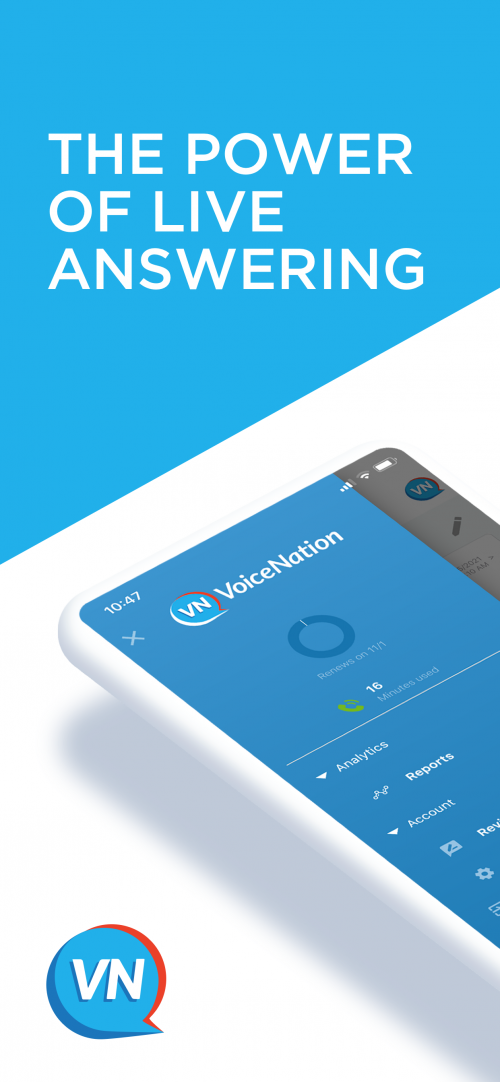 VoiceNation's Live Answering App'