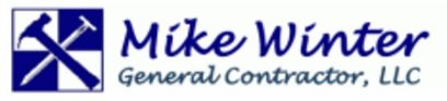 Mike Winter General Contractor, Roofing, Flat Roof, Decks, Builds Logo
