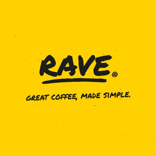 Company Logo For RAVE Coffee'
