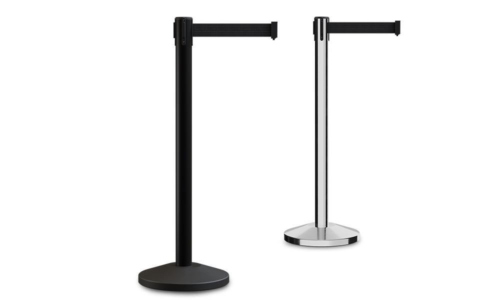 RETRACTABLE BELT STANCHIONS