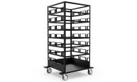 Storage Carts For Stanchions