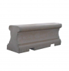 Curved Concrete Jersey Barrier'