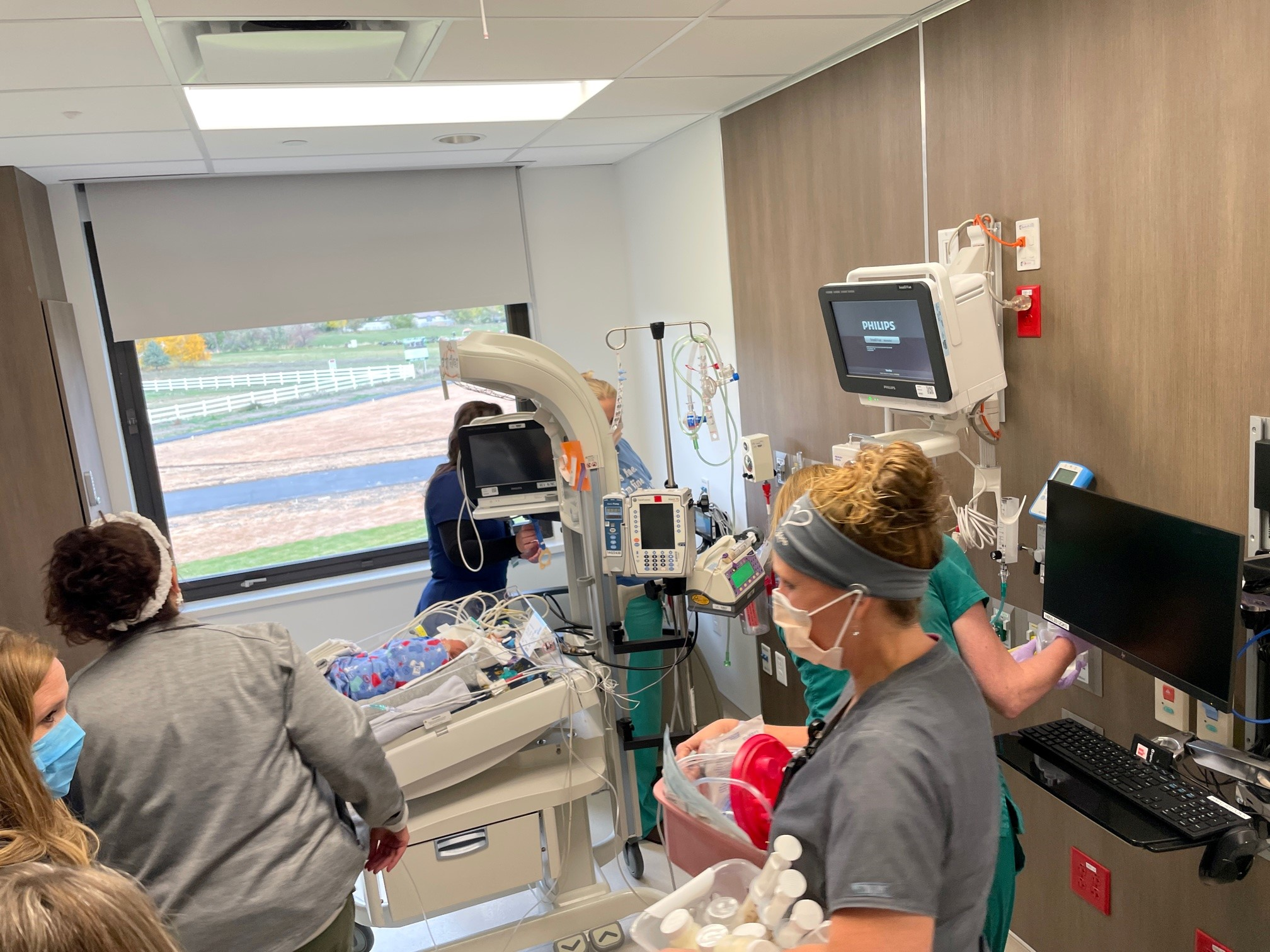 Intermountain American Fork NICU - new room