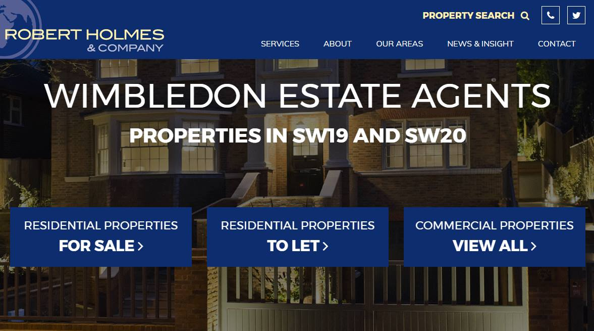 Company Logo For Robert Holmes &amp;amp; Co Wimbledon Estate'