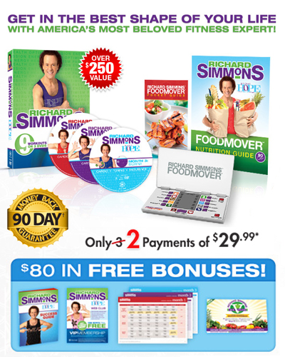 richard simmons dvd'