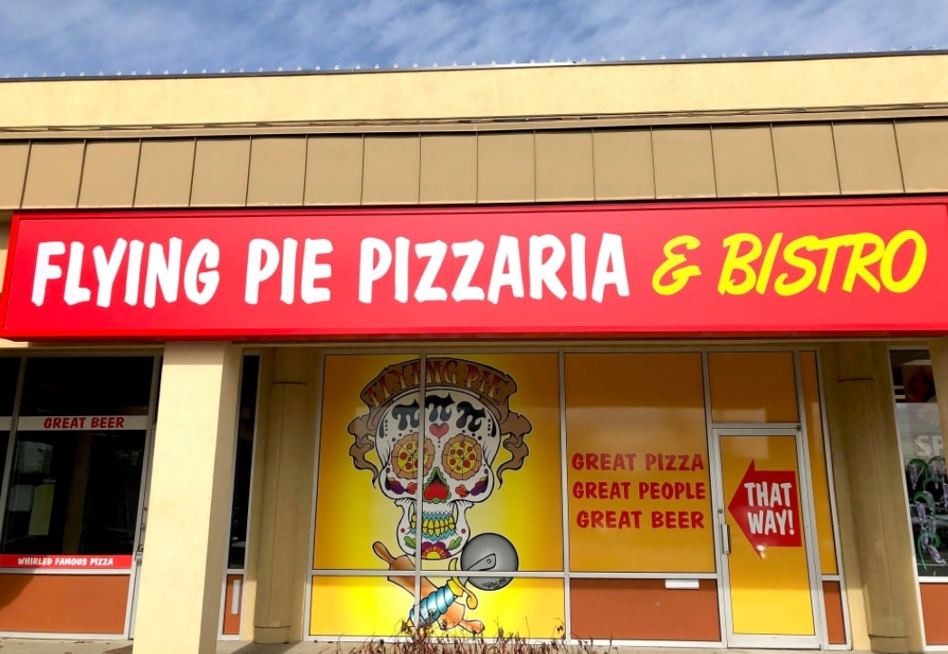 Company Logo For Flying Pie Pizzaria &amp; Bistro- Overl'
