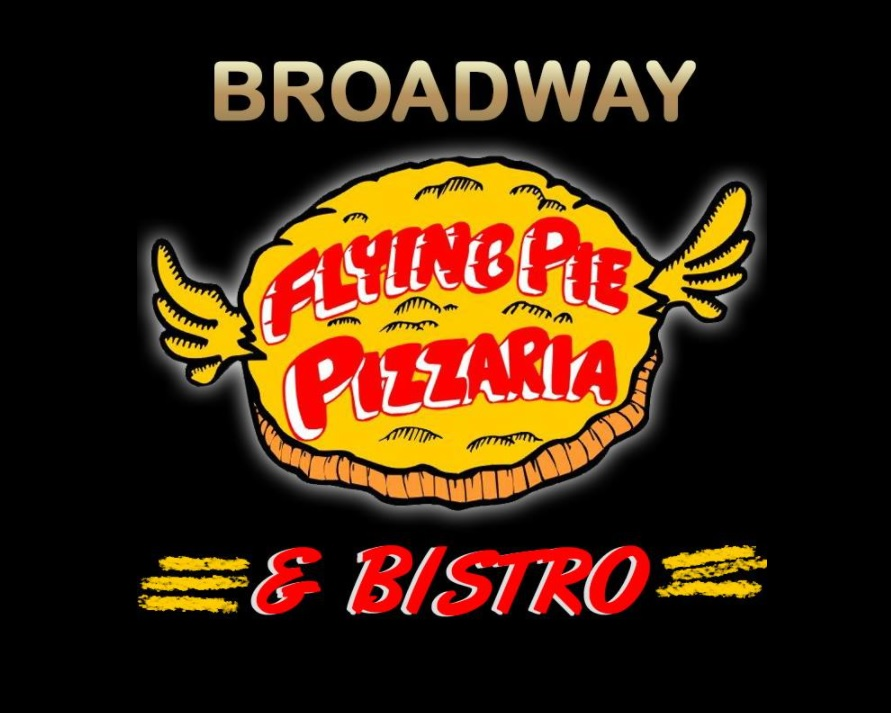Flying Pie Pizzaria &amp; Bistro- Broadway Logo