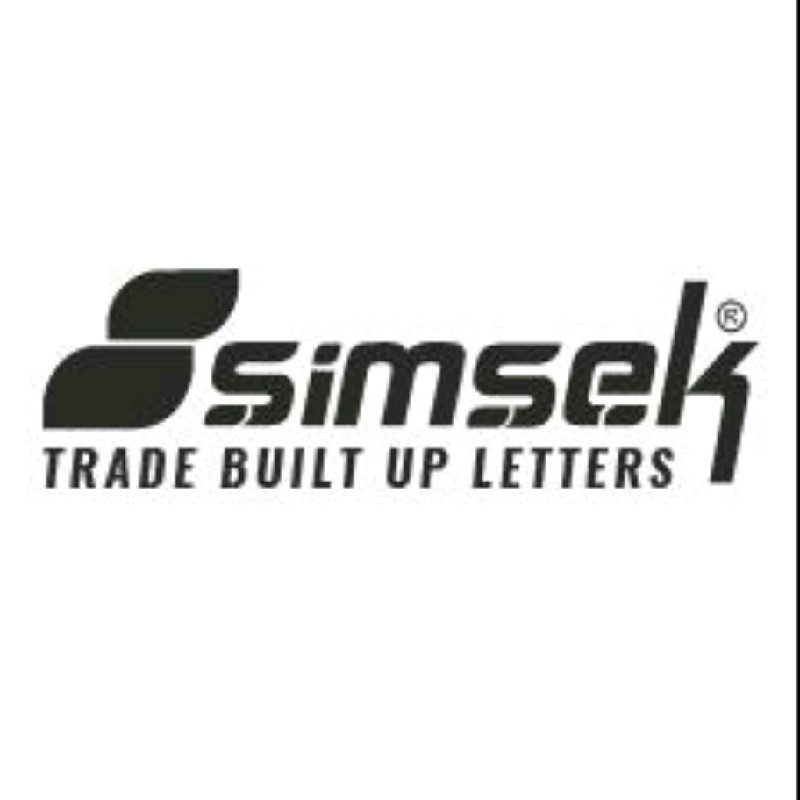 Company Logo For Simsek Trade Built Up Letters'