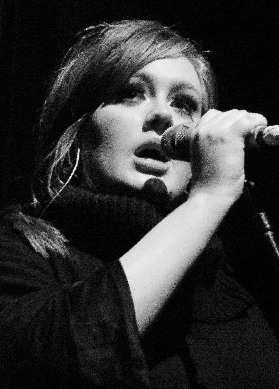 Adele in concert, January 2009'