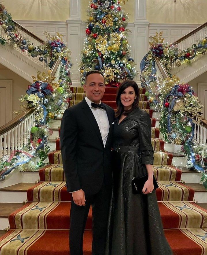 John Mejia & Wife Kristi Mejia at the Alabama Govern