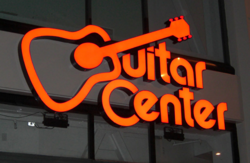 WesCo Signs - Guitar Center'