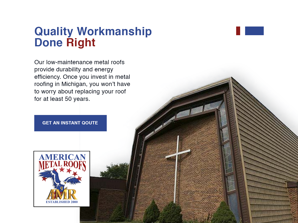 Company Logo For American Metal Roofs'