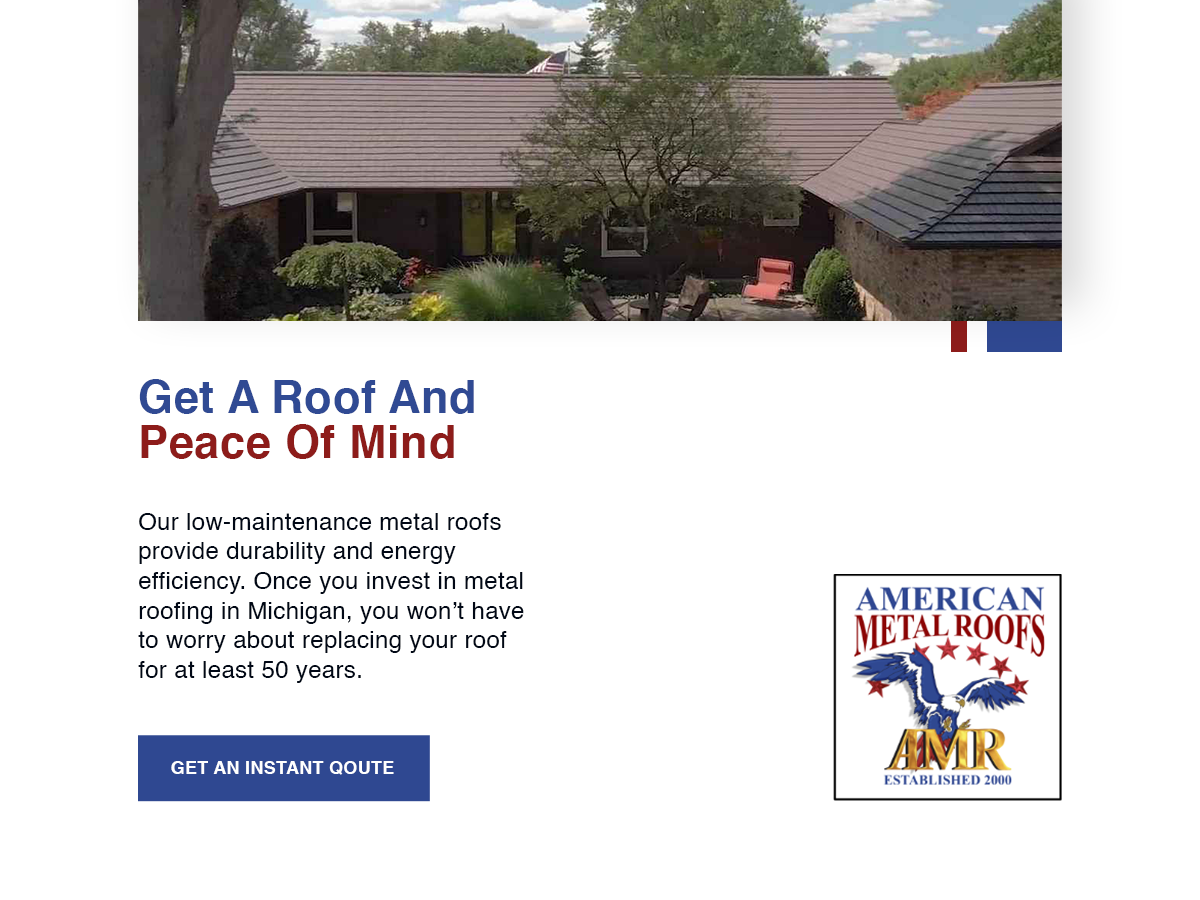 Company Logo For American Metal Roofs'