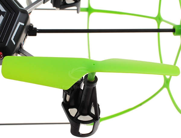 Aerocraft Rolling Stunt RC Flyer Mini Quadcopter UFO'