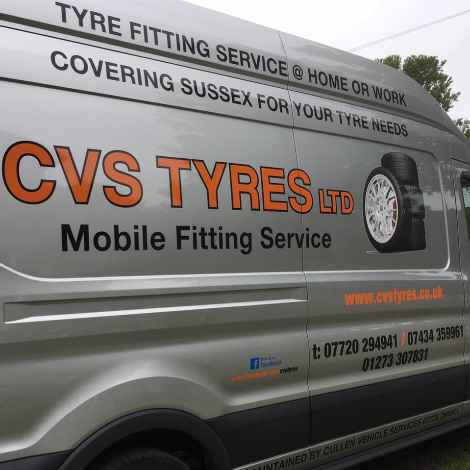 Company Logo For CVS TYRES LTD Mobile Fitting Service'