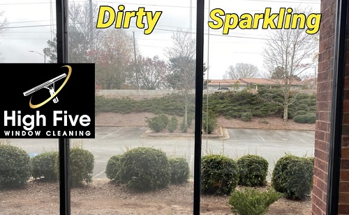 Company Logo For High Five Window Cleaning'