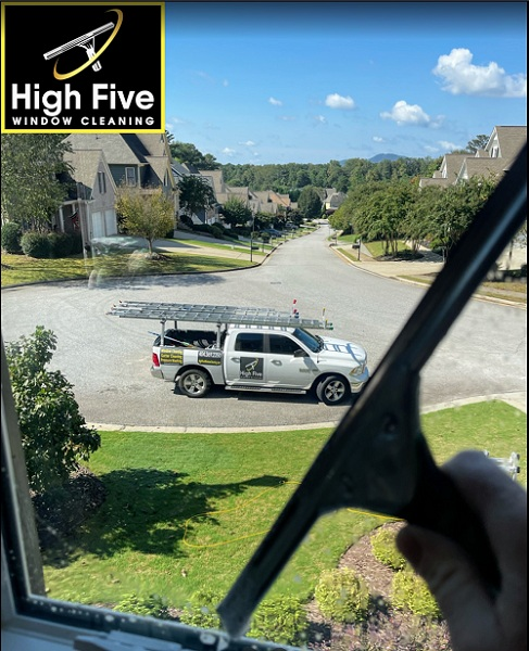 Company Logo For High Five Window Cleaning'