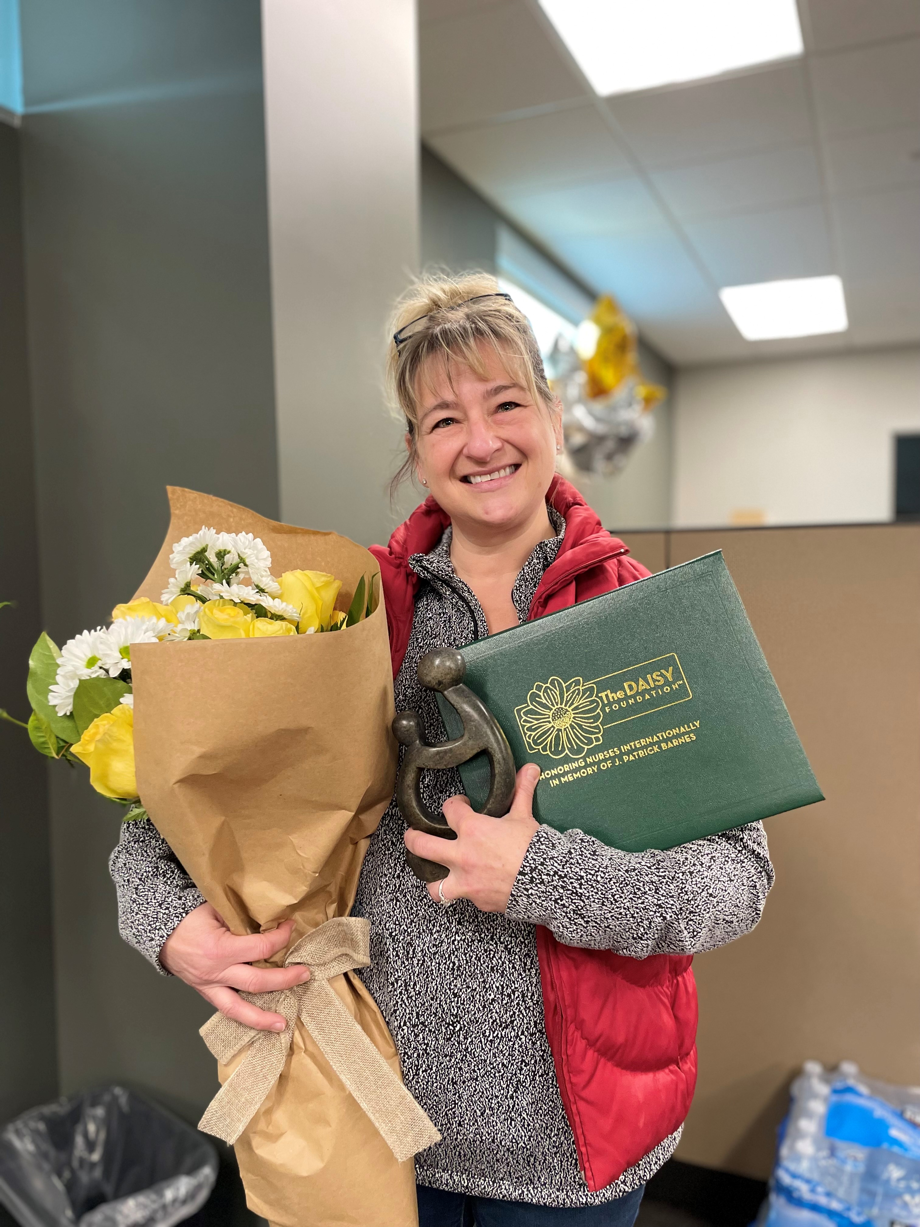 Alison Howard receives DAISY Award