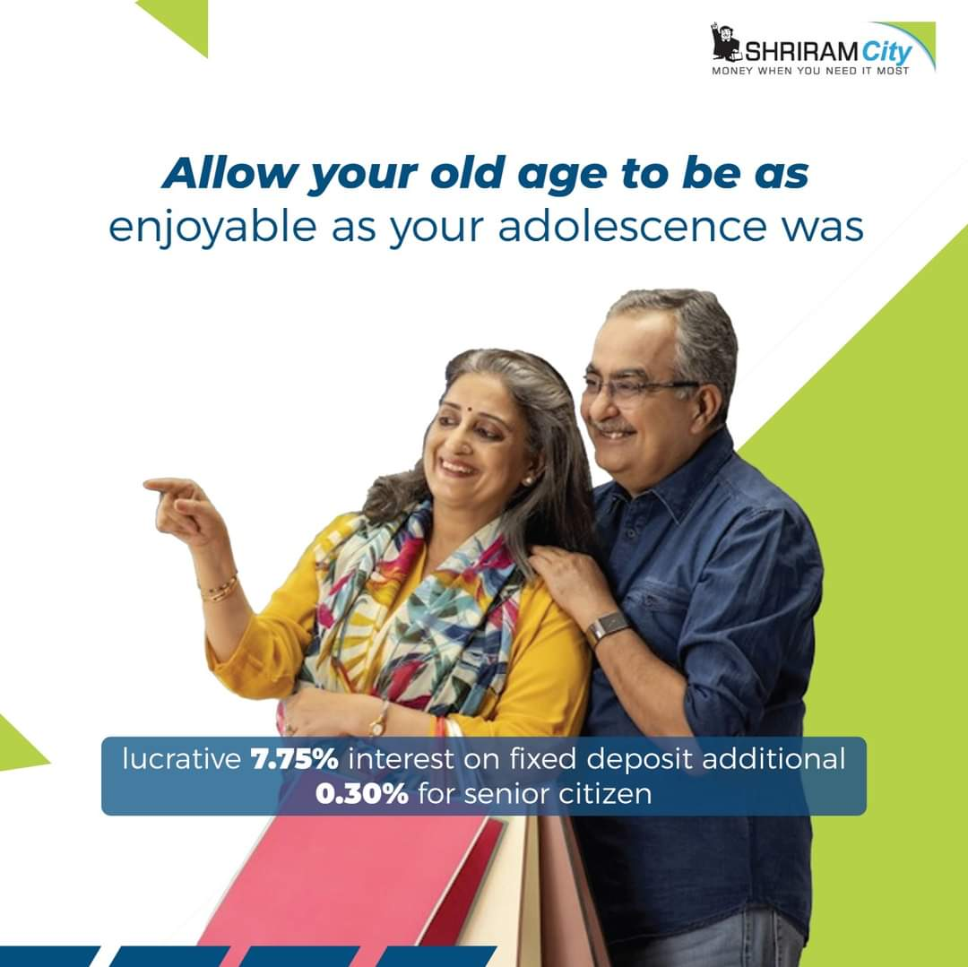 Fixed Deposit - Shriram City Union Finance Limited.'