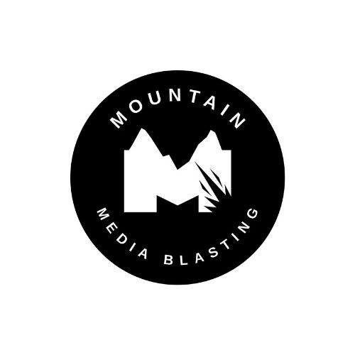 Mountain Media Blasting Logo