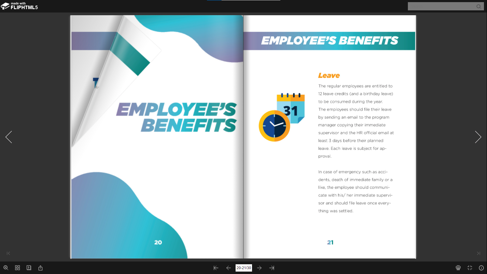 employee handbook creator'