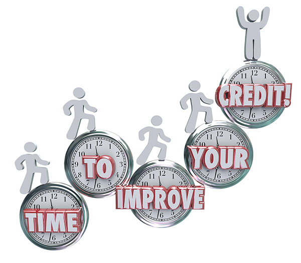 build up credit score'