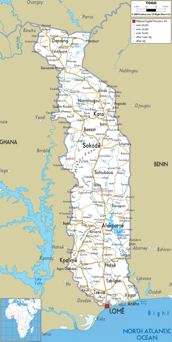 Village Health Center in West Africa'