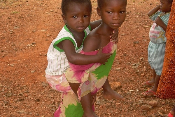 Village Health Center in West Africa'