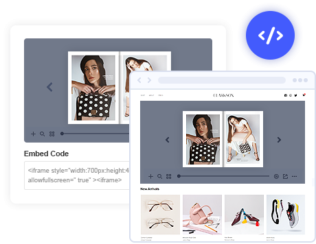 Create interactive catalog