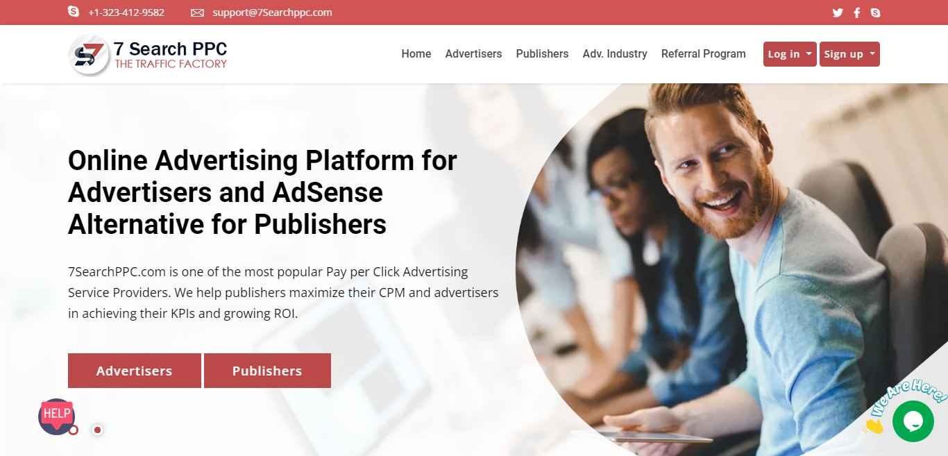 AdSense alternative &amp; advertiser ads platform .'