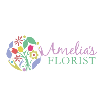 Amelias Florist Logo
