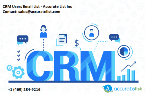 CRM Users Email List - Accurate List Inc'
