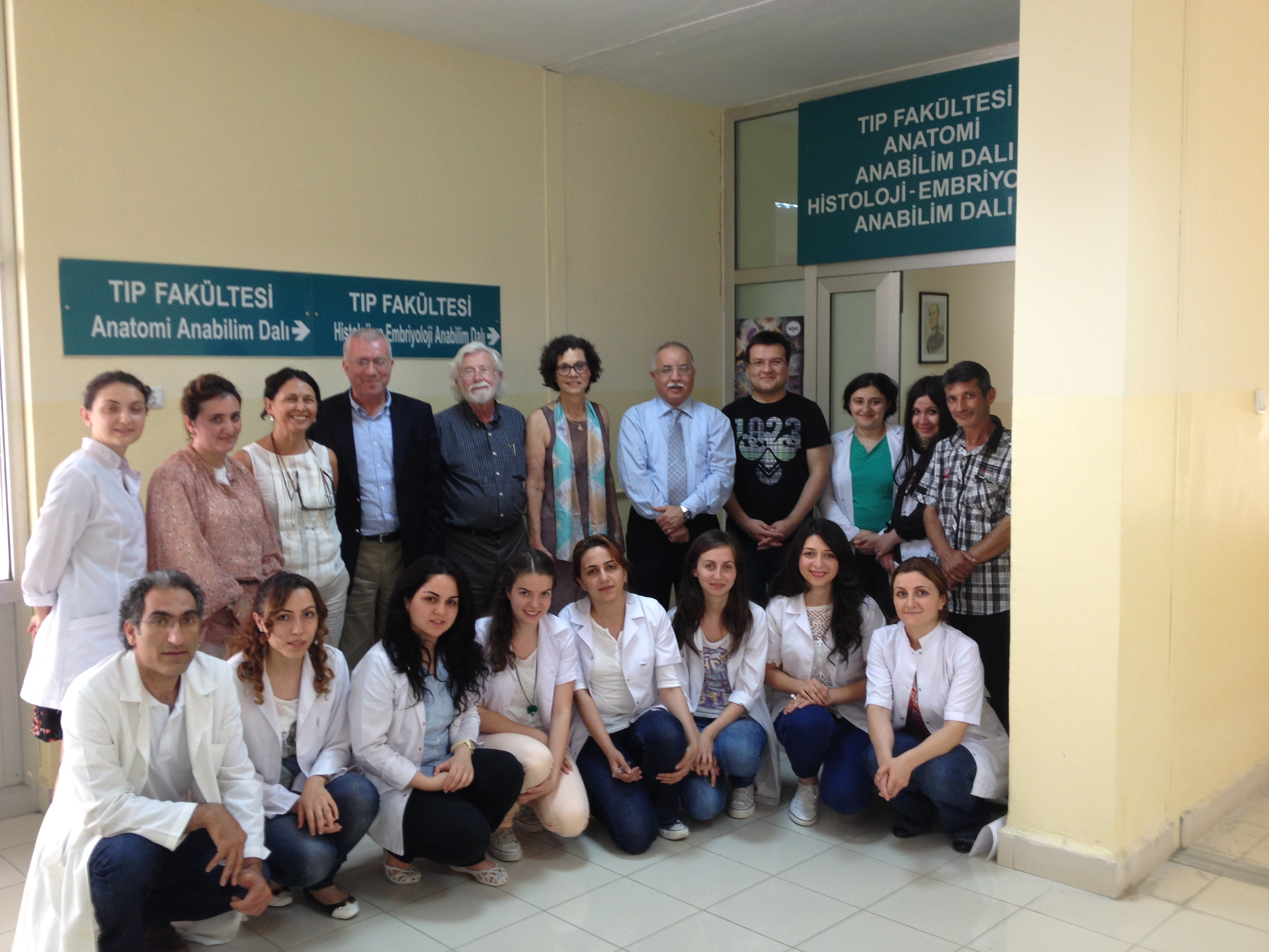Dr. Devra Davis and students at Samsun University